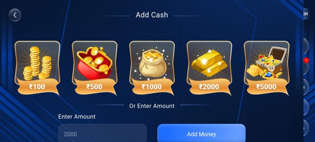 Add Cash In Rummy Smart App