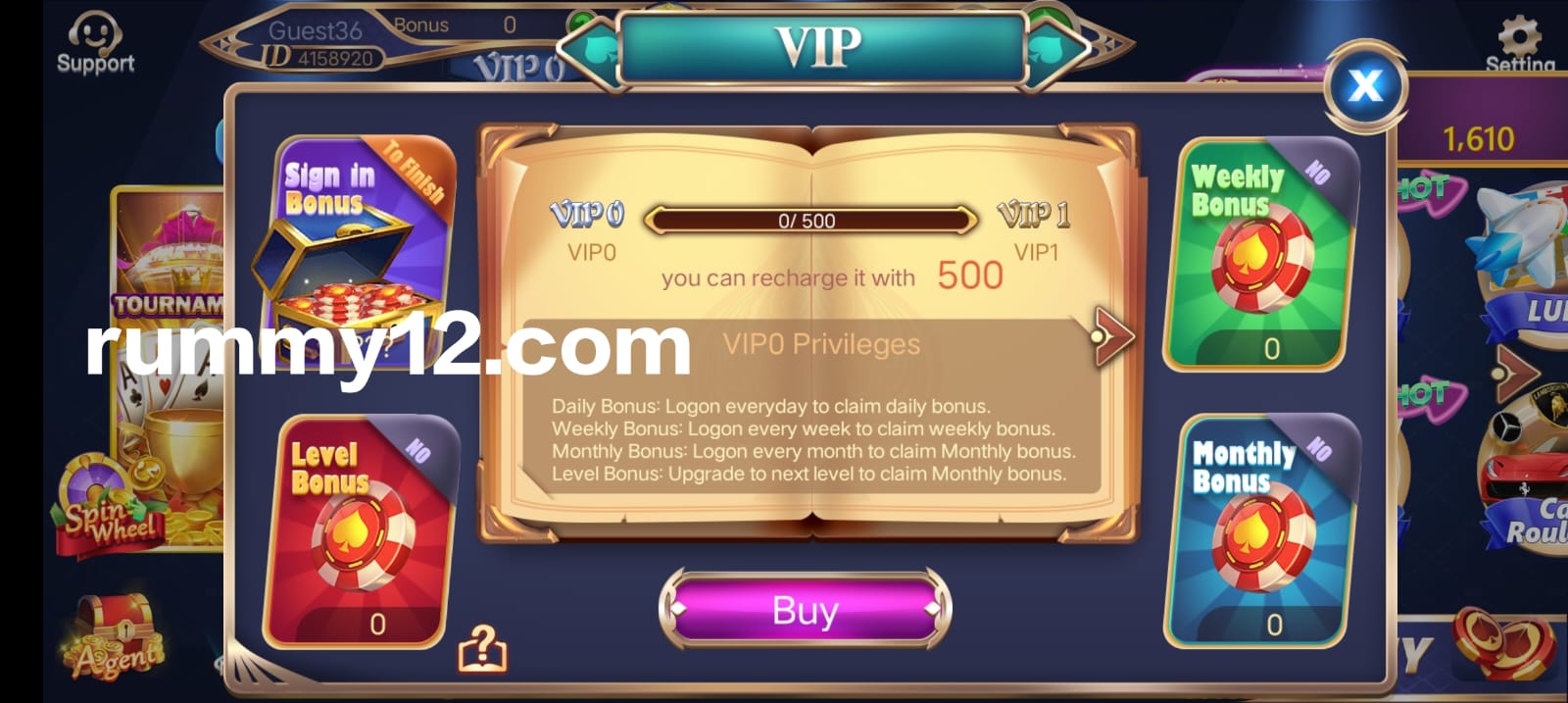 3 Patti Sea Apk VIP Bonus Program