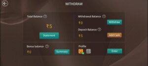 Withdrawal Money In Star Teen Patti Master App