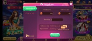 Cash Withdraw In Teen Patti Master Latest Apk
